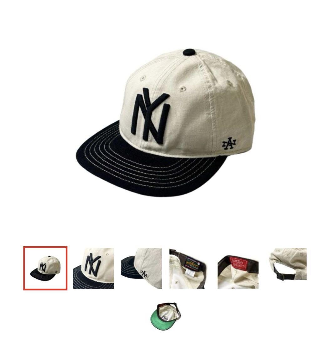 AMERICAN NEEDLE】Line Out - NEW YORK BLACK YANKEES – PORT OF