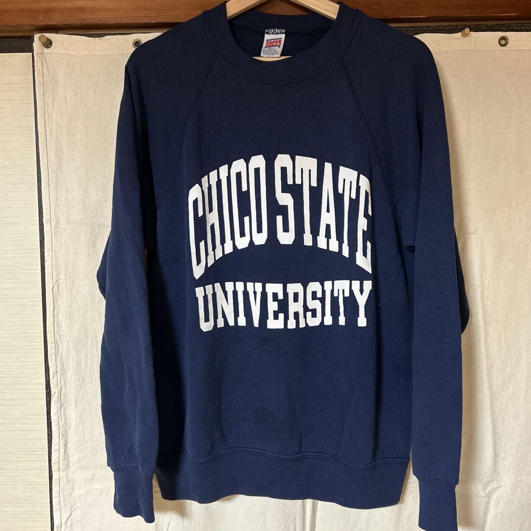 80s USA製 CHICO STATE UNIVERSITY スウェット L