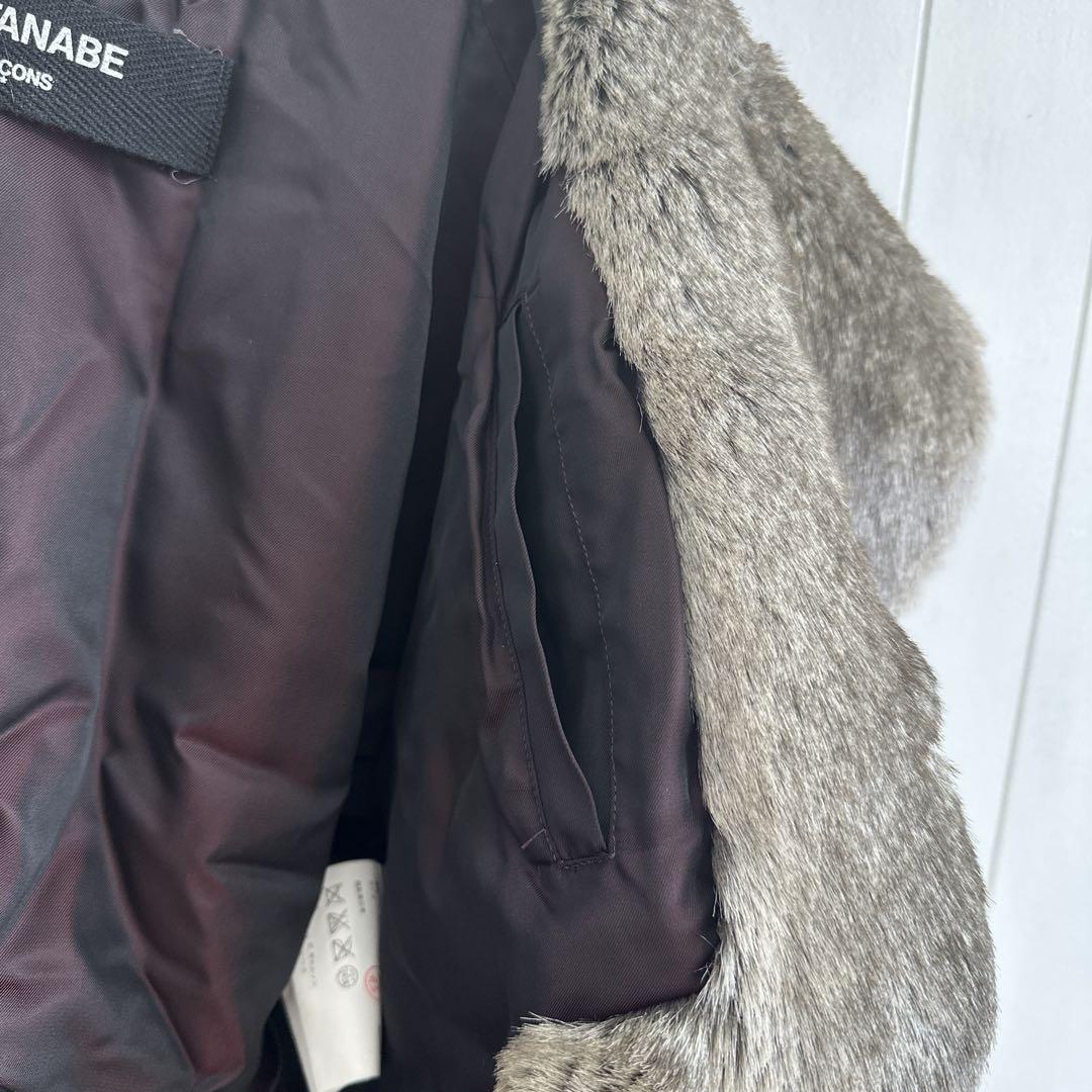 m-001 JUNYA WATANABE ショートファーコート　GARCONS