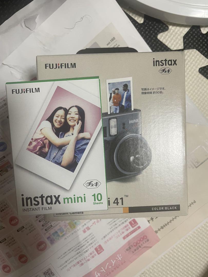 【新品・未使用】instax mini 41 フィルム付き