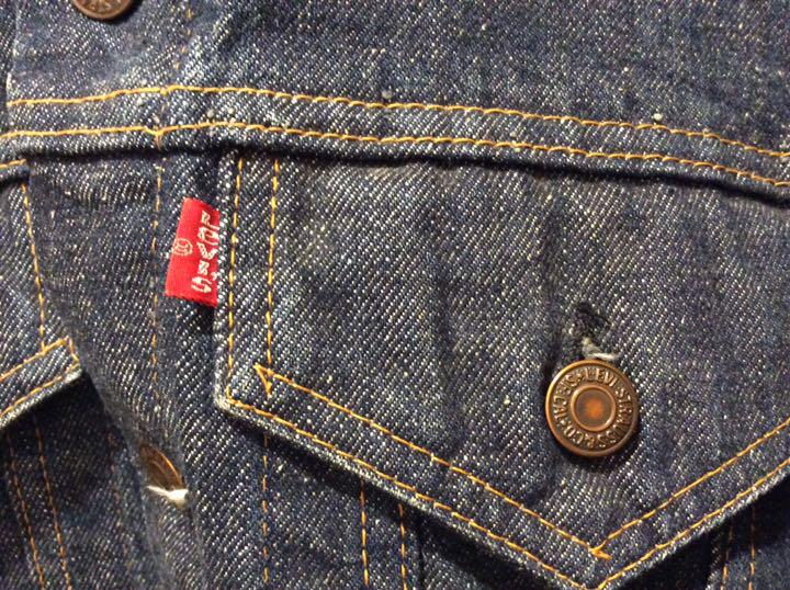 リーバイス ケアタグ 70s 濃紺 34 CuSW0-m96129242019 デニムジャケット70505 e 4th 再入荷お得
