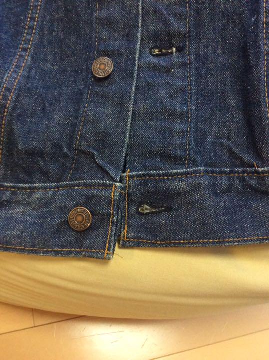リーバイス ケアタグ 70s 濃紺 34 CuSW0-m96129242019 デニムジャケット70505 e 4th 再入荷お得