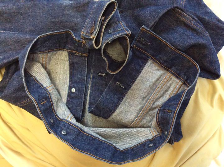 リーバイス ケアタグ 70s 濃紺 34 CuSW0-m96129242019 デニムジャケット70505 e 4th 再入荷お得