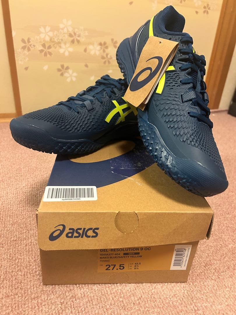 asics Gel-Resolution 9 OC 27.5cm オムニクレー27.5cm・asics