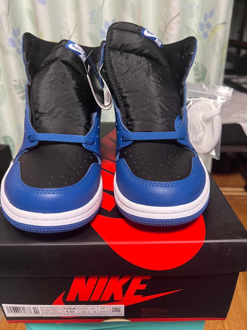 NIKE Air Jordan 1 青/黒 US 10