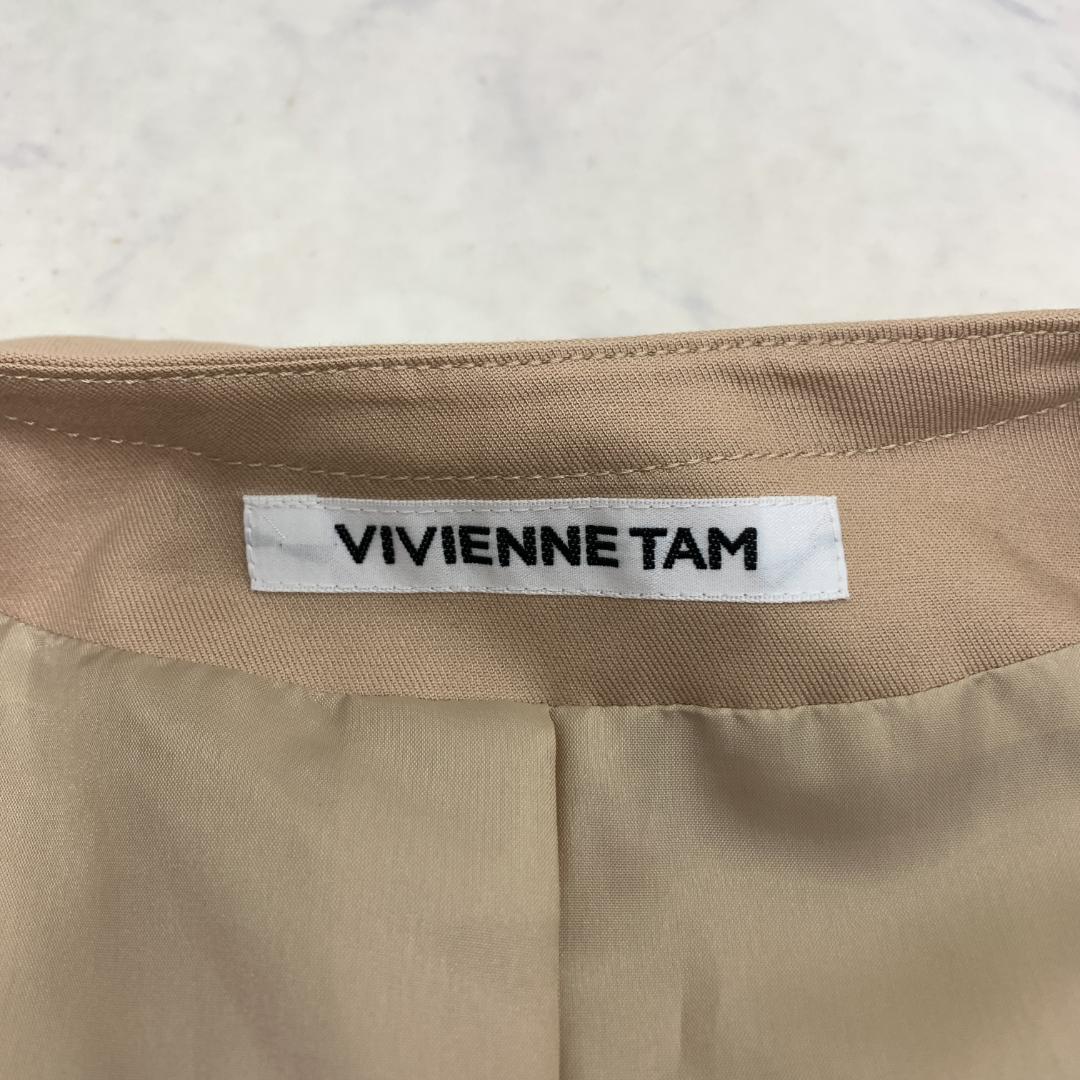 LA7977 ヴィヴィアンタム コットン トレンチコート ピンクベージュ 1