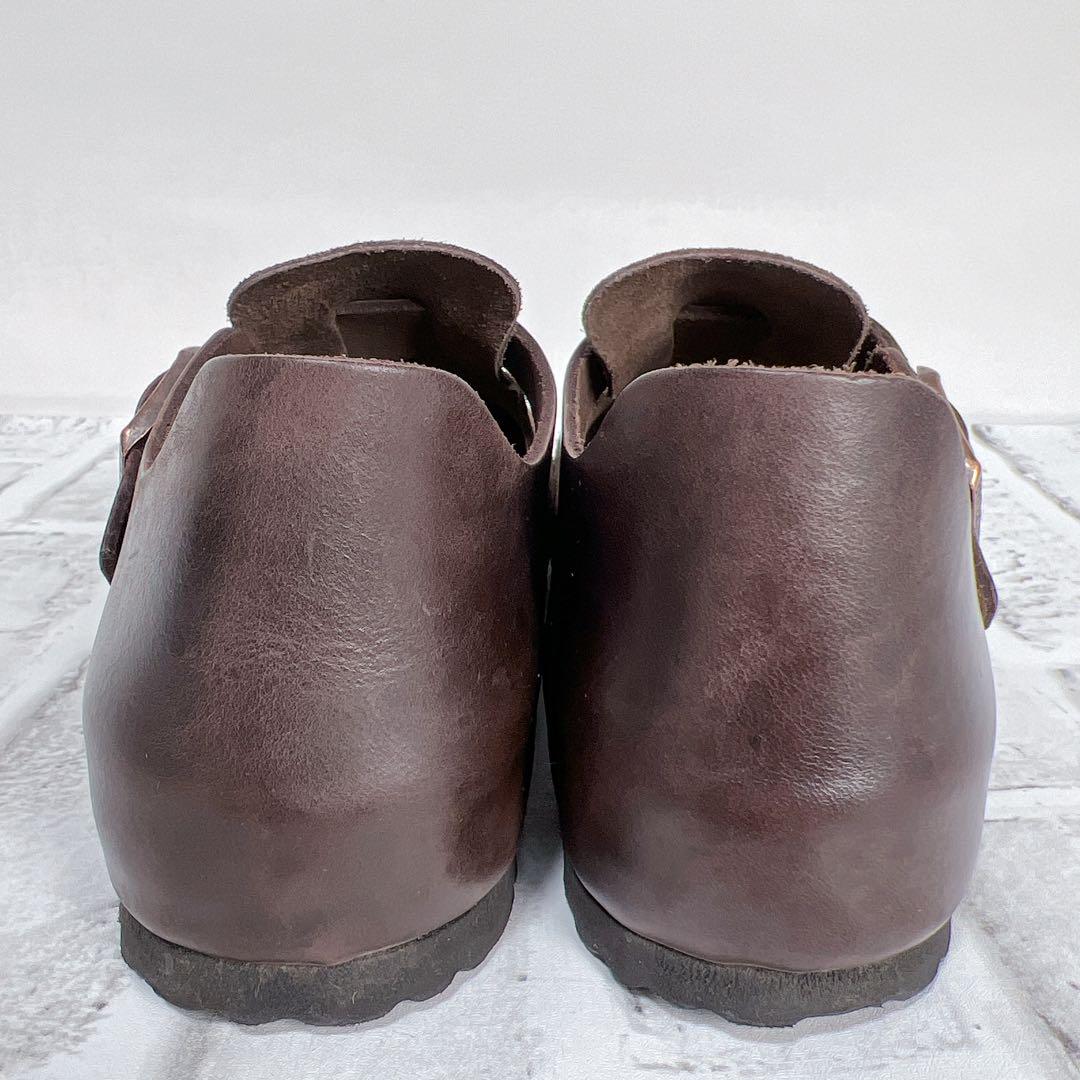 BIRKENSTOCK ビルケン ロンドン スエード レザー ブラウン 24.5