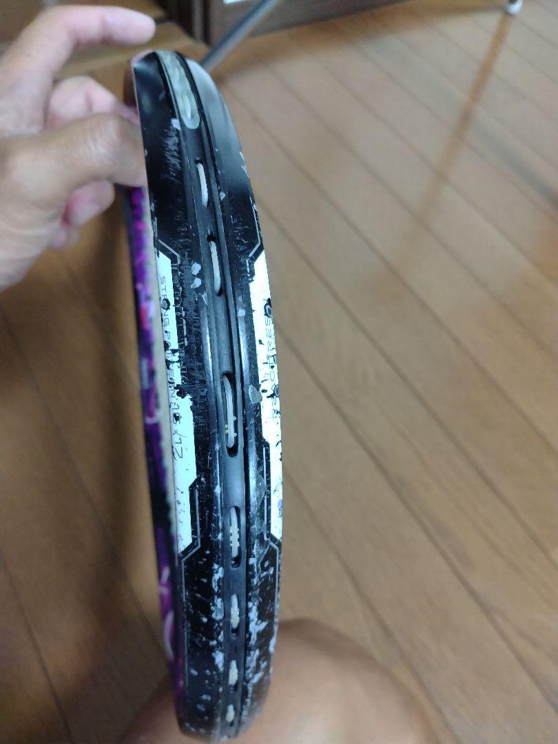 YONEX ジオブレイク80v テニスラケット 黒・紫