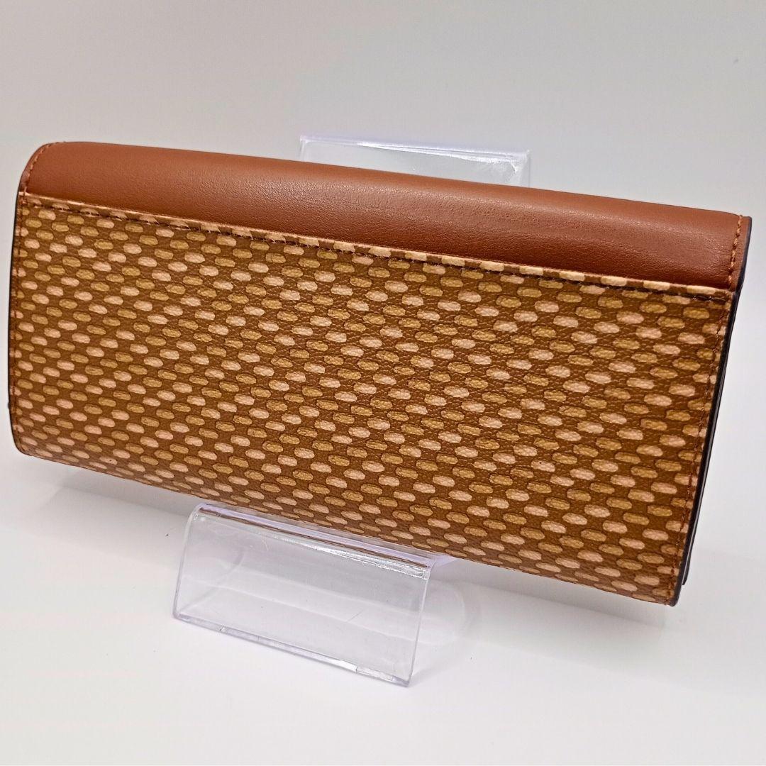 COACH コーチ シグネチャー長財布 レザーブラウン