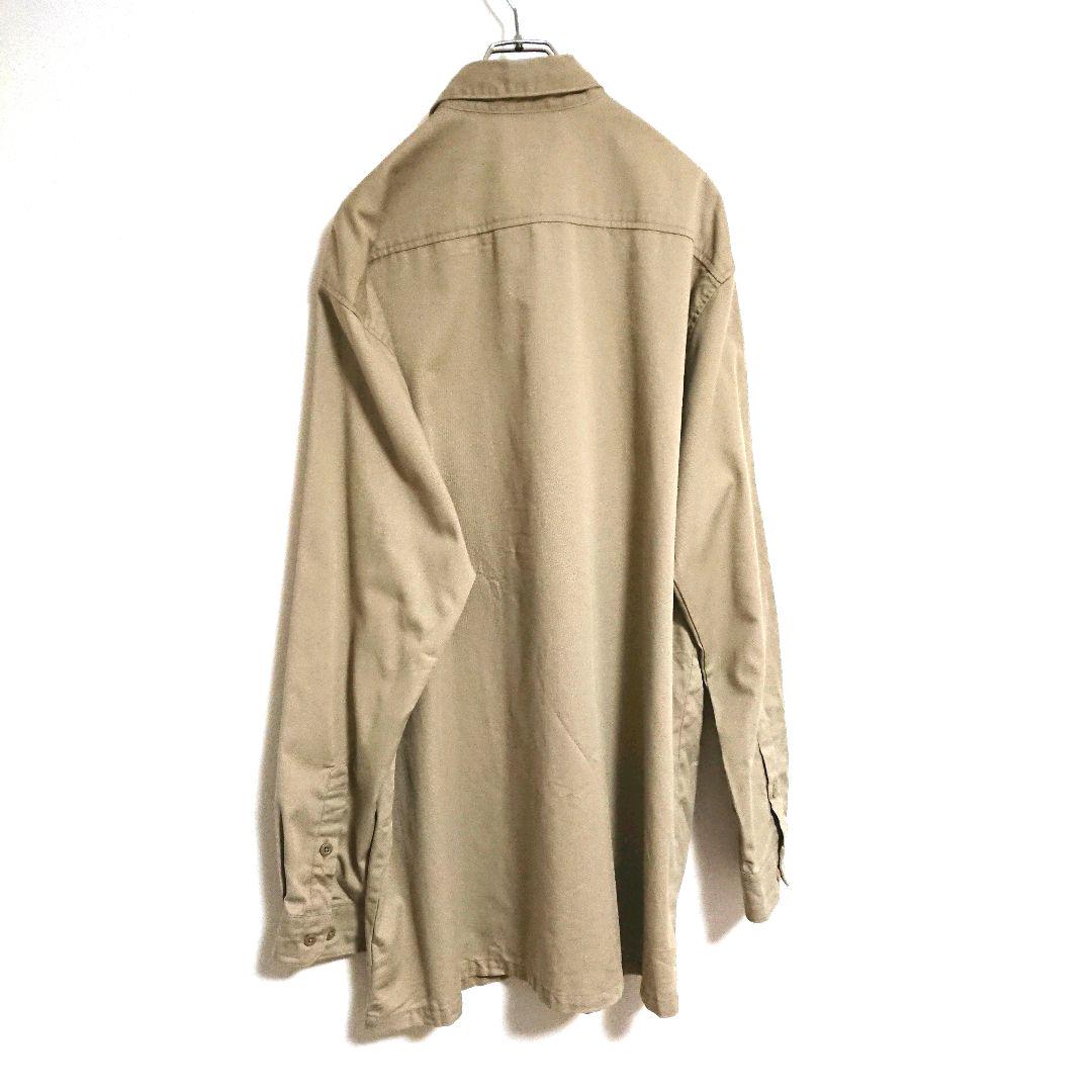 Carhartt  カーハート  刺繍ロゴ  ビッグサイズ 長袖  ワークシャツ