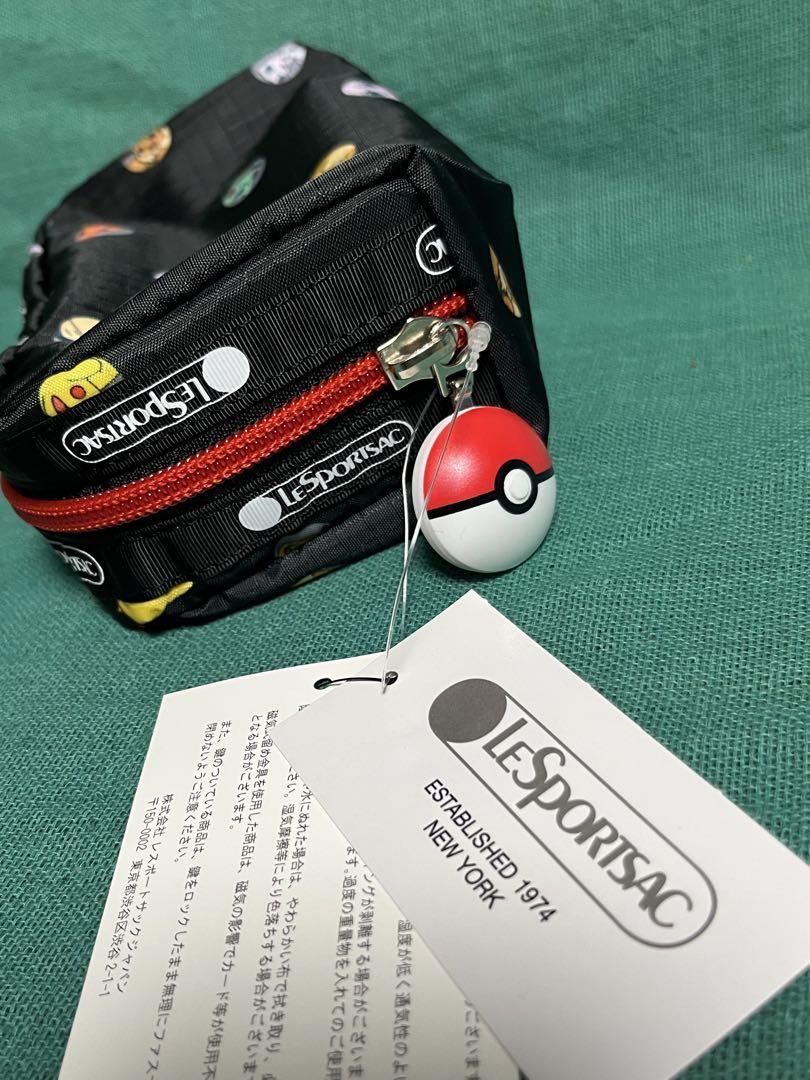 【新品未使用】レスポ レスポートサック ポーチ ジップポケット ポケモン