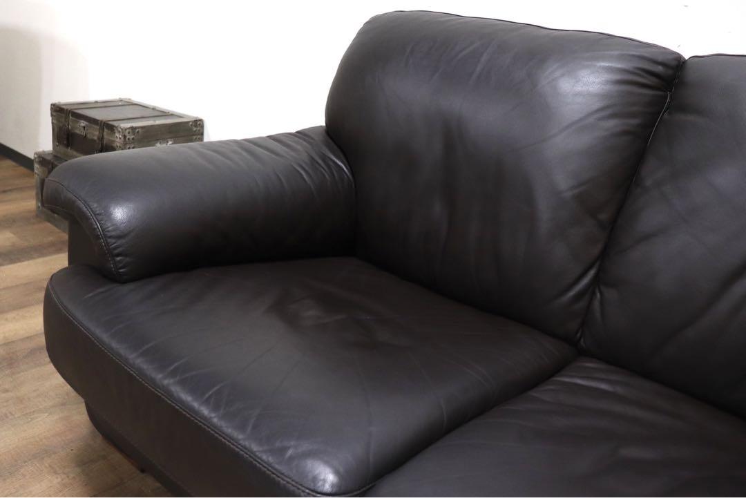 GMHN260○Leather world / レザーワールド 2人掛けソファ
