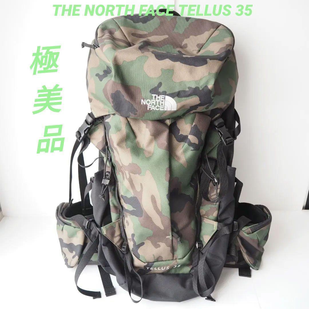 ⭐️登山未使用⭐️THE NORTH FACE TELLUS 35 カモフラ