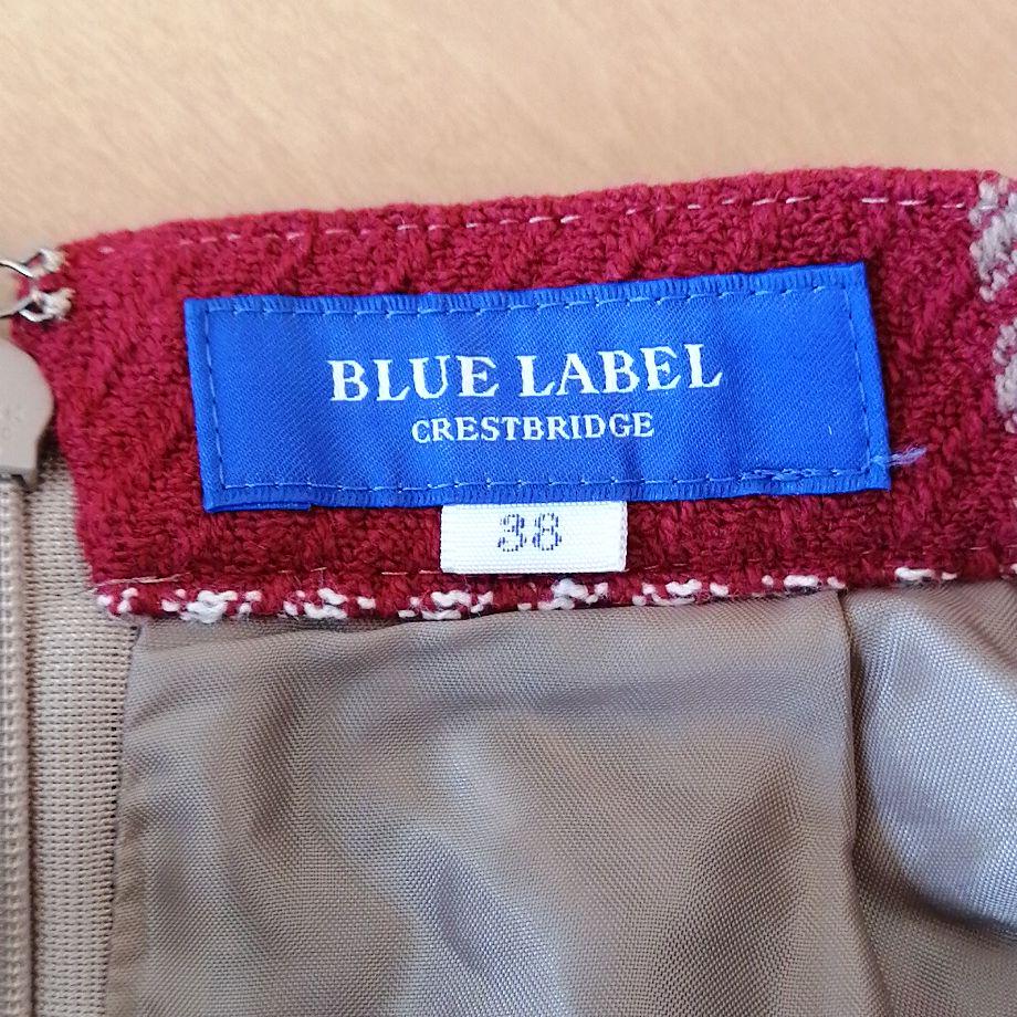 値下げしました BLUE LABEL CRESTBRIDGE チェックスカート 170fz-m96140536390 NEW得価