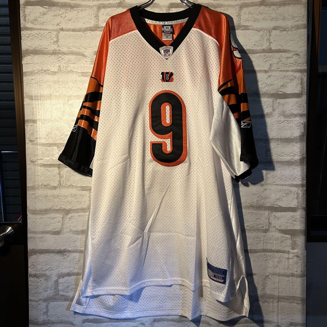 アメフトゲームシャツ ベンガルズ 黒 オレンジ XLサイズ NFL