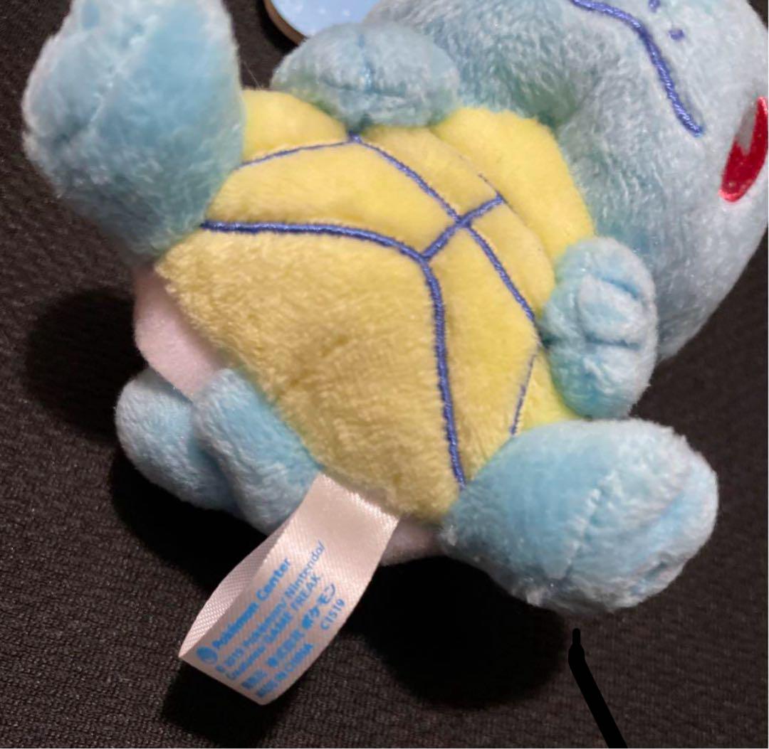 【新品未使用】 ポケモンセンター おいしいみず マスコット ゼニガメ 主役はみずポケモンたち♪「おいしいみず」をモチーフにした