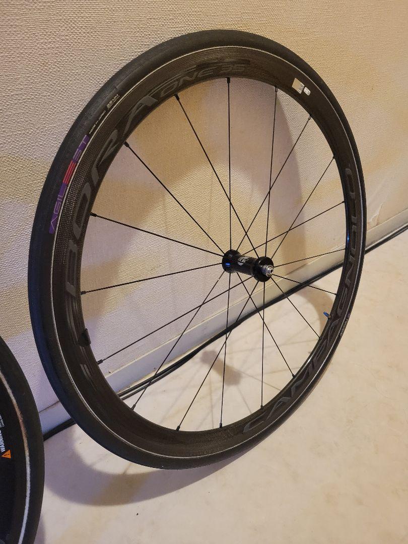 Campagnolo bora one 35 tu ダークラベル