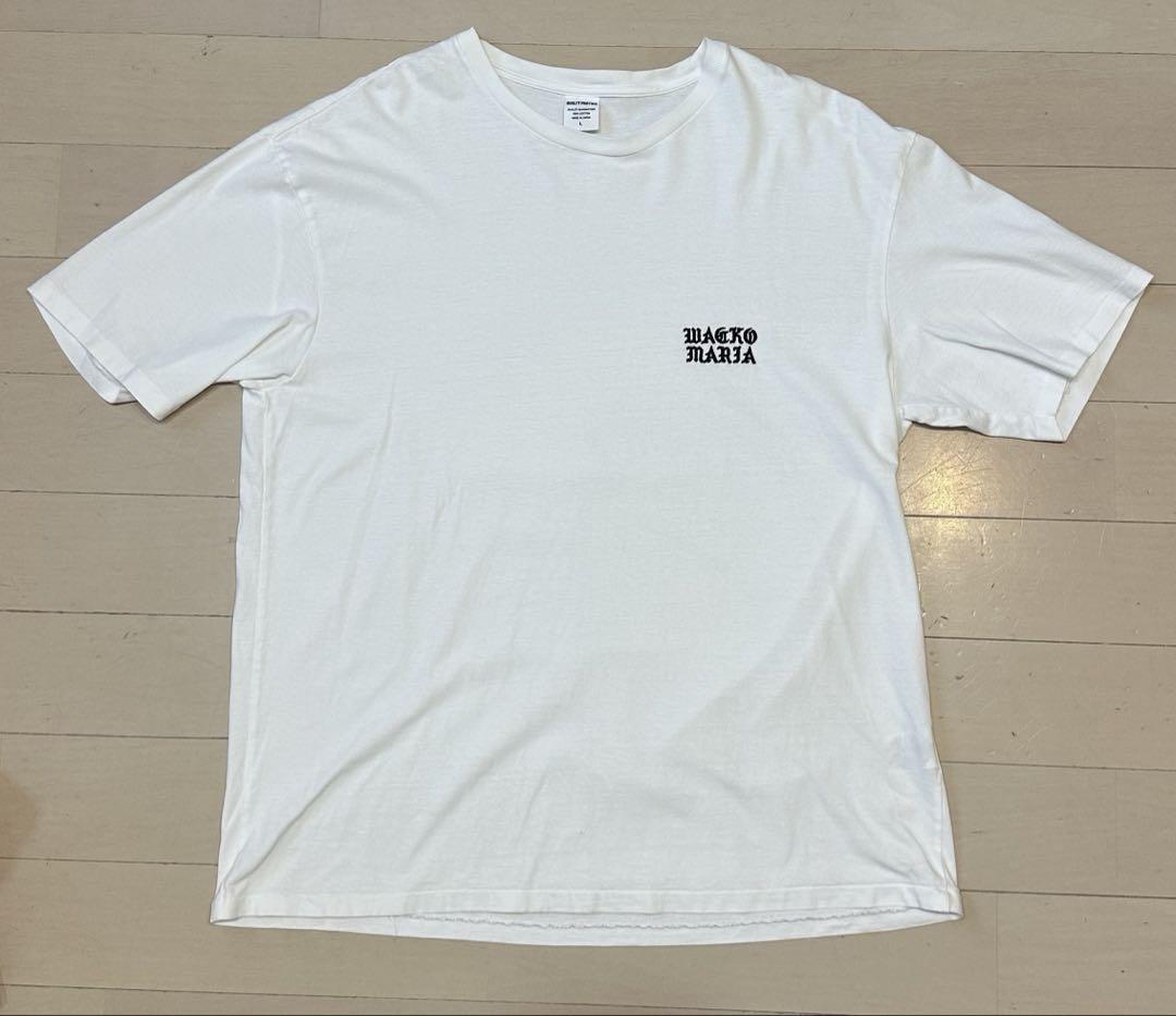 ワコマリア 24aw ヘビーウェイト 胸ロゴ tシャツ L - メルカリ