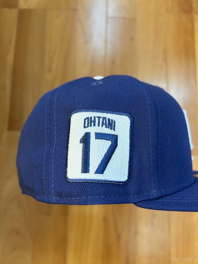 新品 海外限定ドジャースニューエラ59FIFTYキャップOhtani 17パッチ