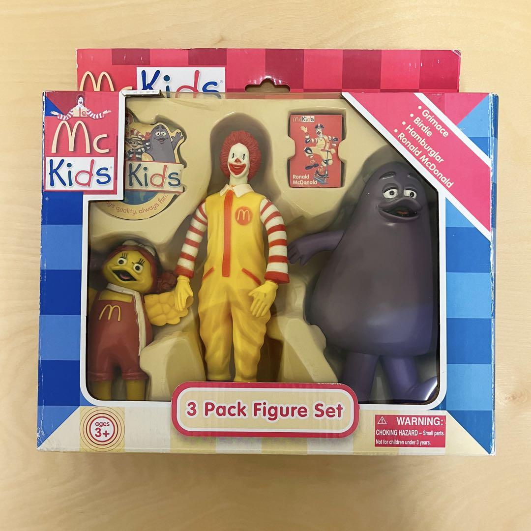 その他 McKids 3 Pack Figure Set