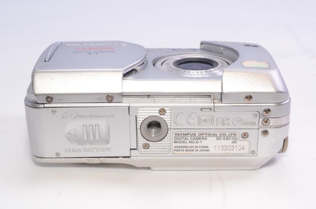 デジタルカメラ OLYMPUS CAMEDIA X-1 コンパクトデジタルカメラ：CAMEDIA（キャメディア）X-1：カメラ