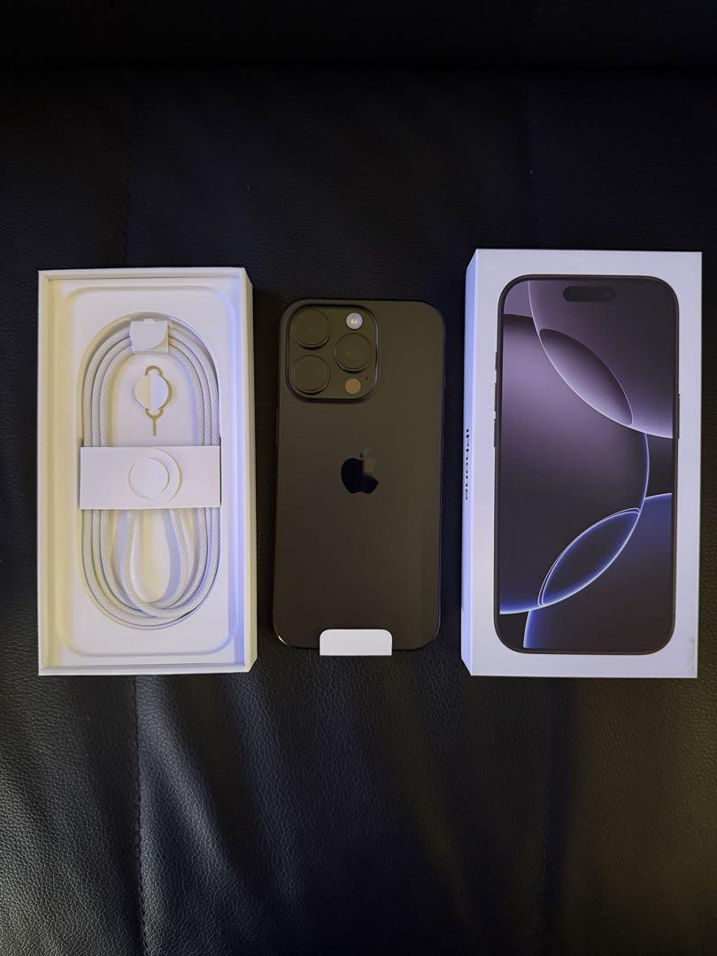 iPhone 16Pro ブラックチタニウム 128GB