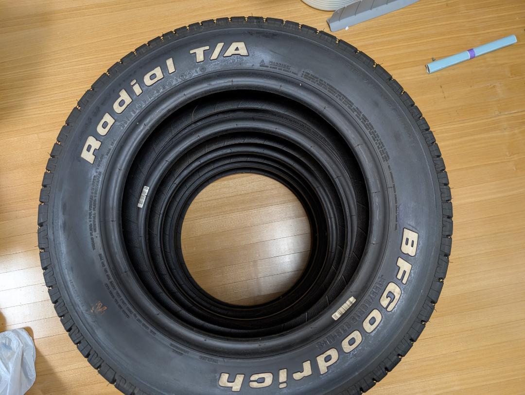 BFGoodrich Radial T/A 155/80R15 2018年製