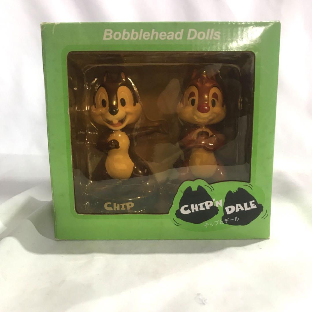 ディズニー　チップとデール　バブルヘッド　フィギュア ディズニー チップとデール バブルヘッド フィギュア - メルカリ