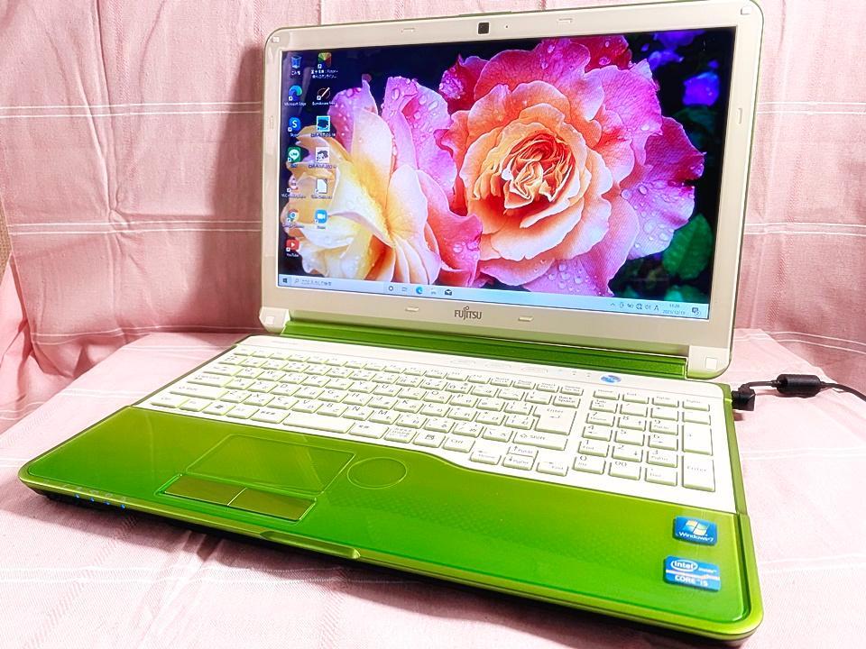 人気ショップ ノートpc 美品 かわいいグリーン すぐ使えるノートパソコン Corei5 750gb Www Utamu Ac Ug
