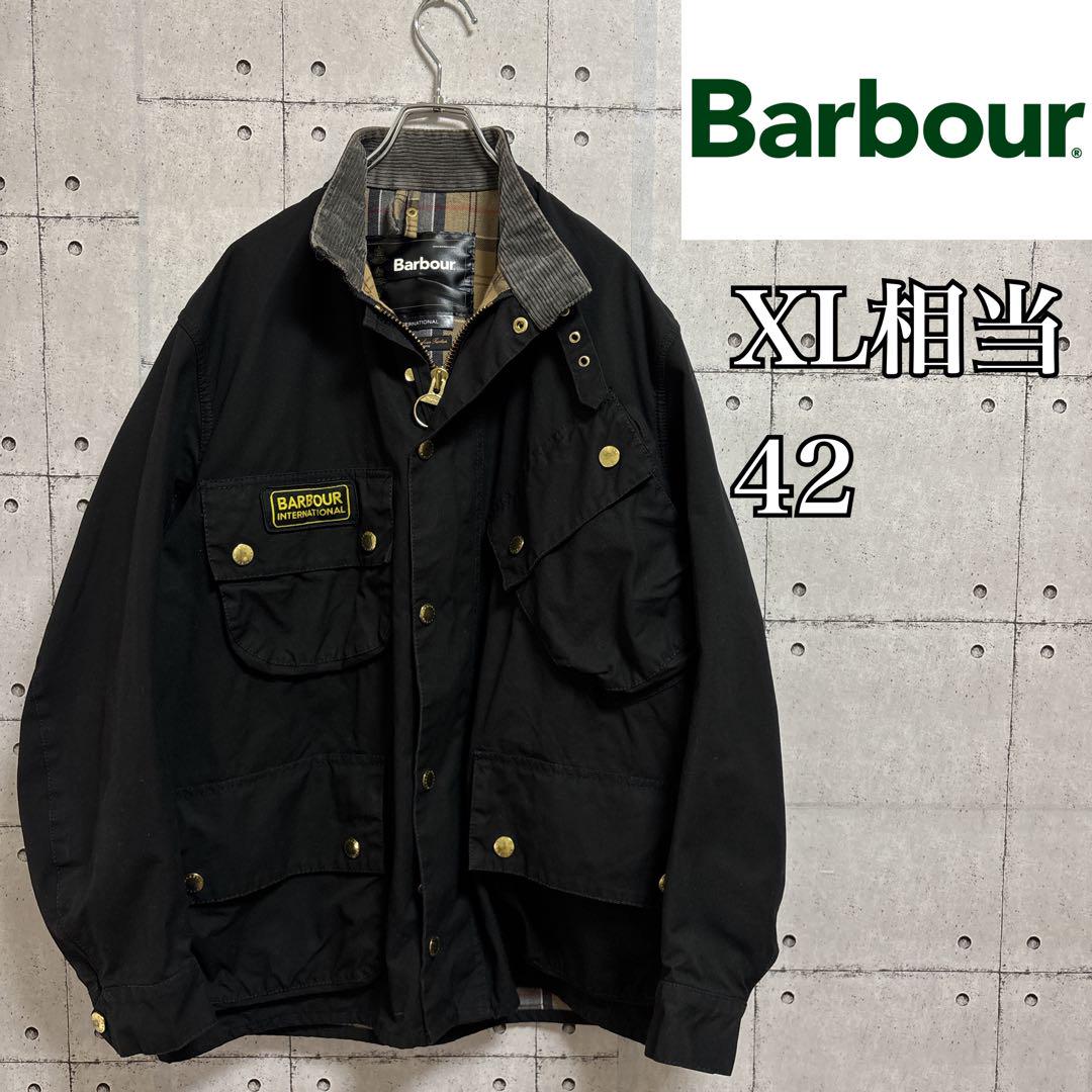 BARBOUR INTERNATIONAL XL コラボ　限定 状態◎】Barbour International Wax Jacket XL - メルカリ