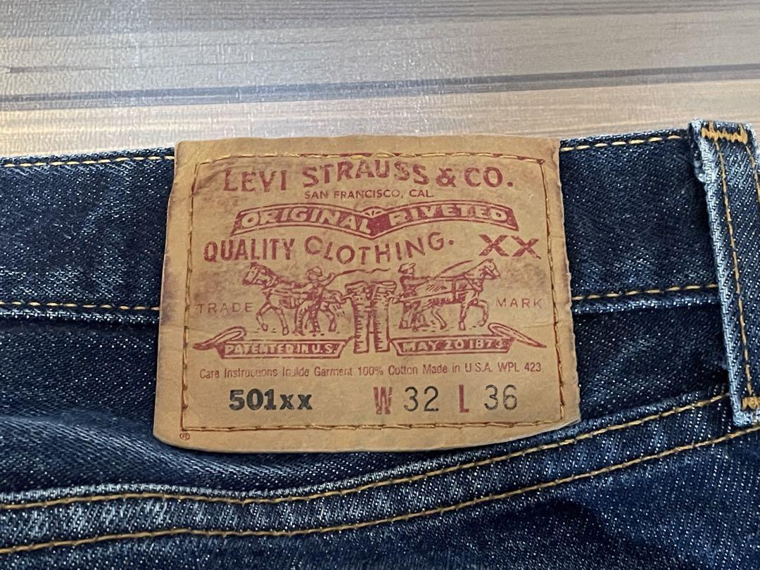 【希少】 USA製 LEVI'S 501xx ボタン裏 553 W32 L36