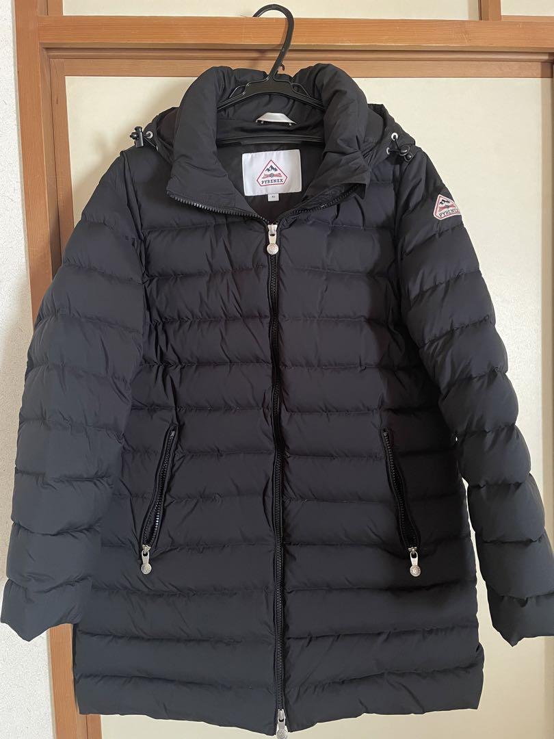『美品』PYRENEX ロングダウン ブラック　42 L L XL