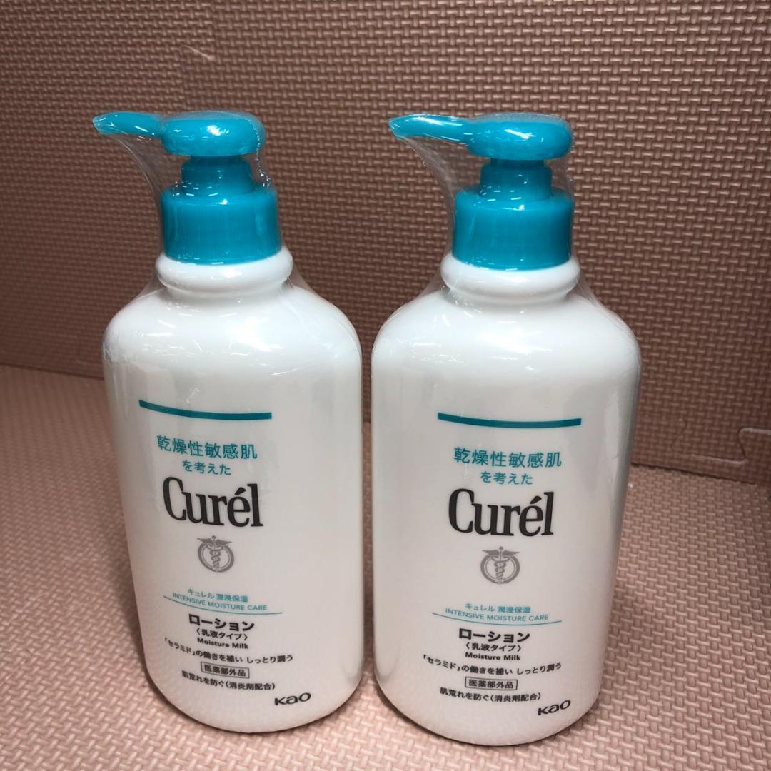 1107 キュレル ローション ポンプ　410ｍｌ×4本 キュレル ローション ポンプ ( 410ml )/ 乾燥肌 セラミド 敏感