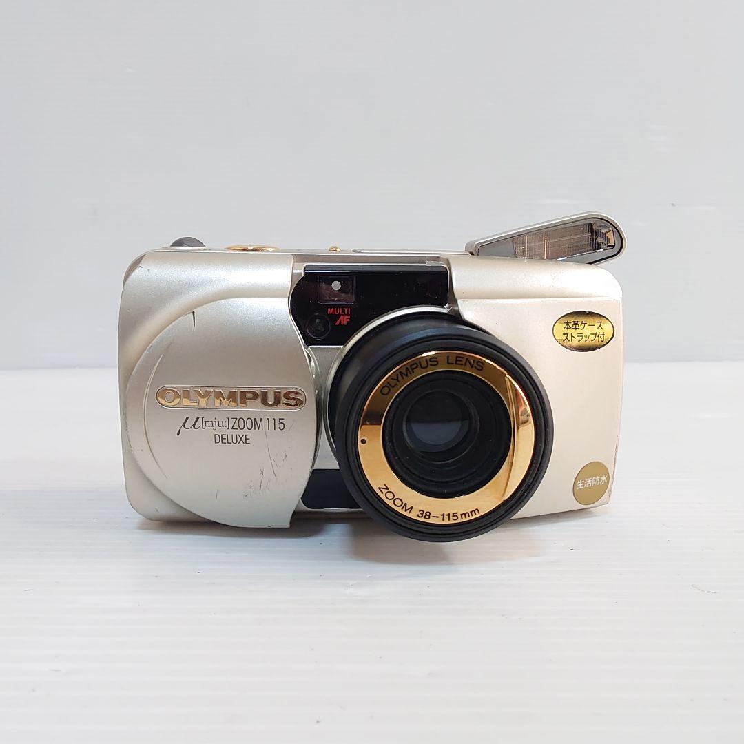 【動作確認ＯＫ】OLYMPUS　μ ZOOM 115 DX ミュー　mju μ（ミュー）シリーズ：μ（ミュー）ZOOM115 DELUXE：カメラ製品