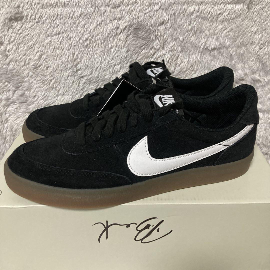 Nike ナイキ キルショット2 ブラック スエード スニーカー
