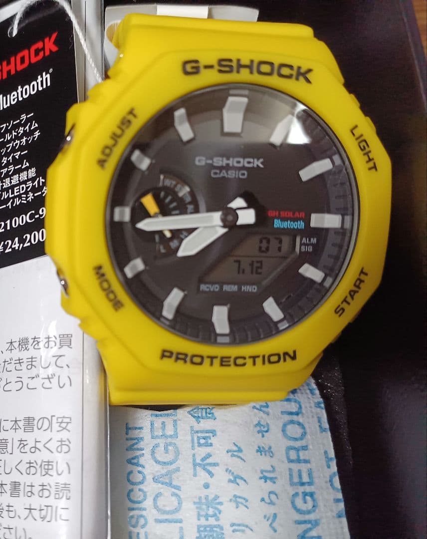 無料サンプルOKG-SHOCK GA-B2100C-9AJF新品未使用 腕時計(デジタル