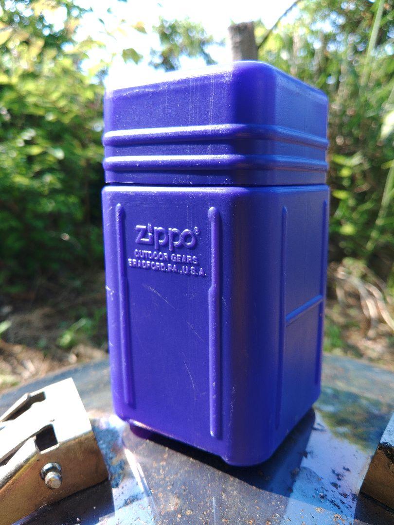 Zippo メッシュフィルターランタン 紫 ケース付き