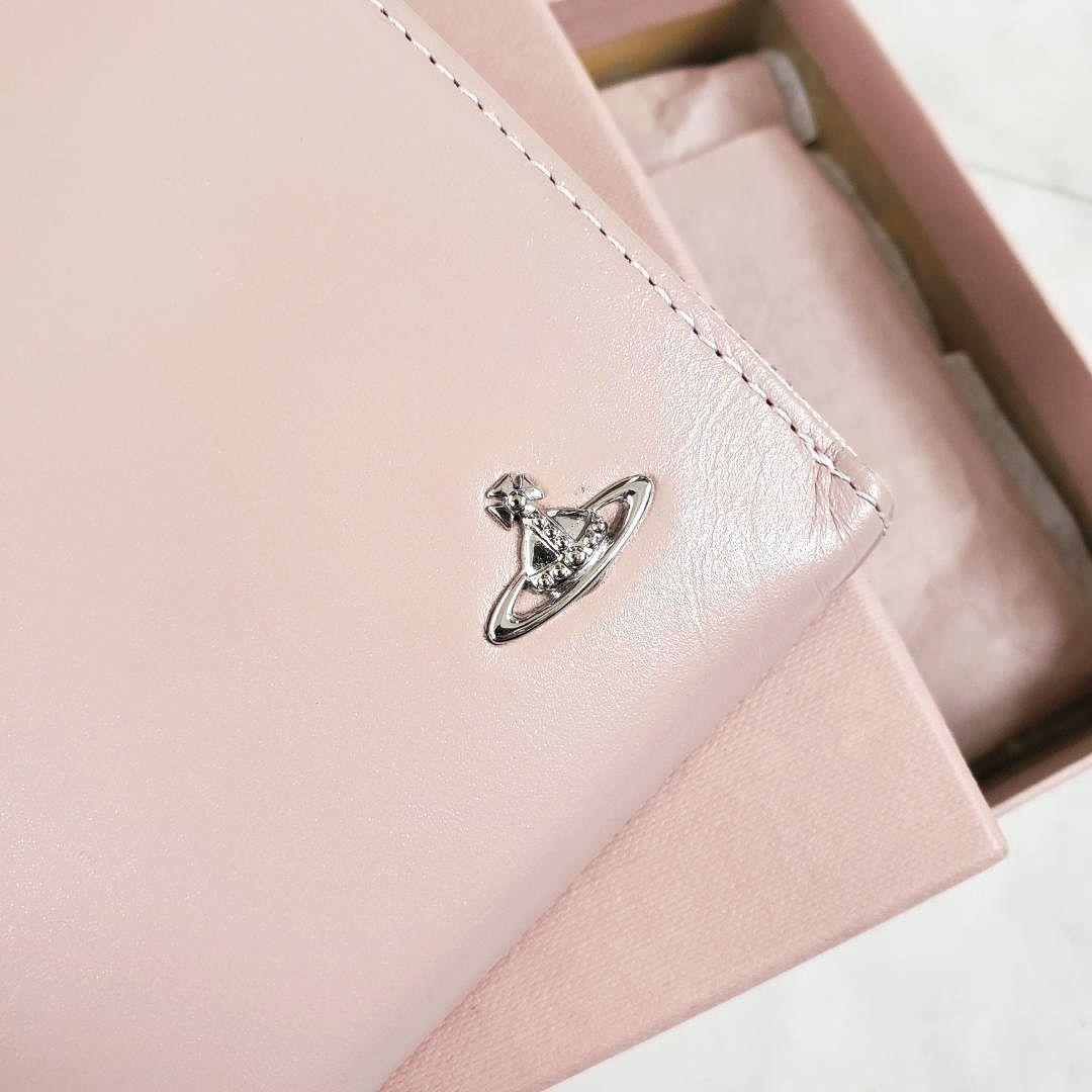 美品 ヴィヴィアンウエストウッド 長財布 ラウンドファスナー ピンク 希少 レア