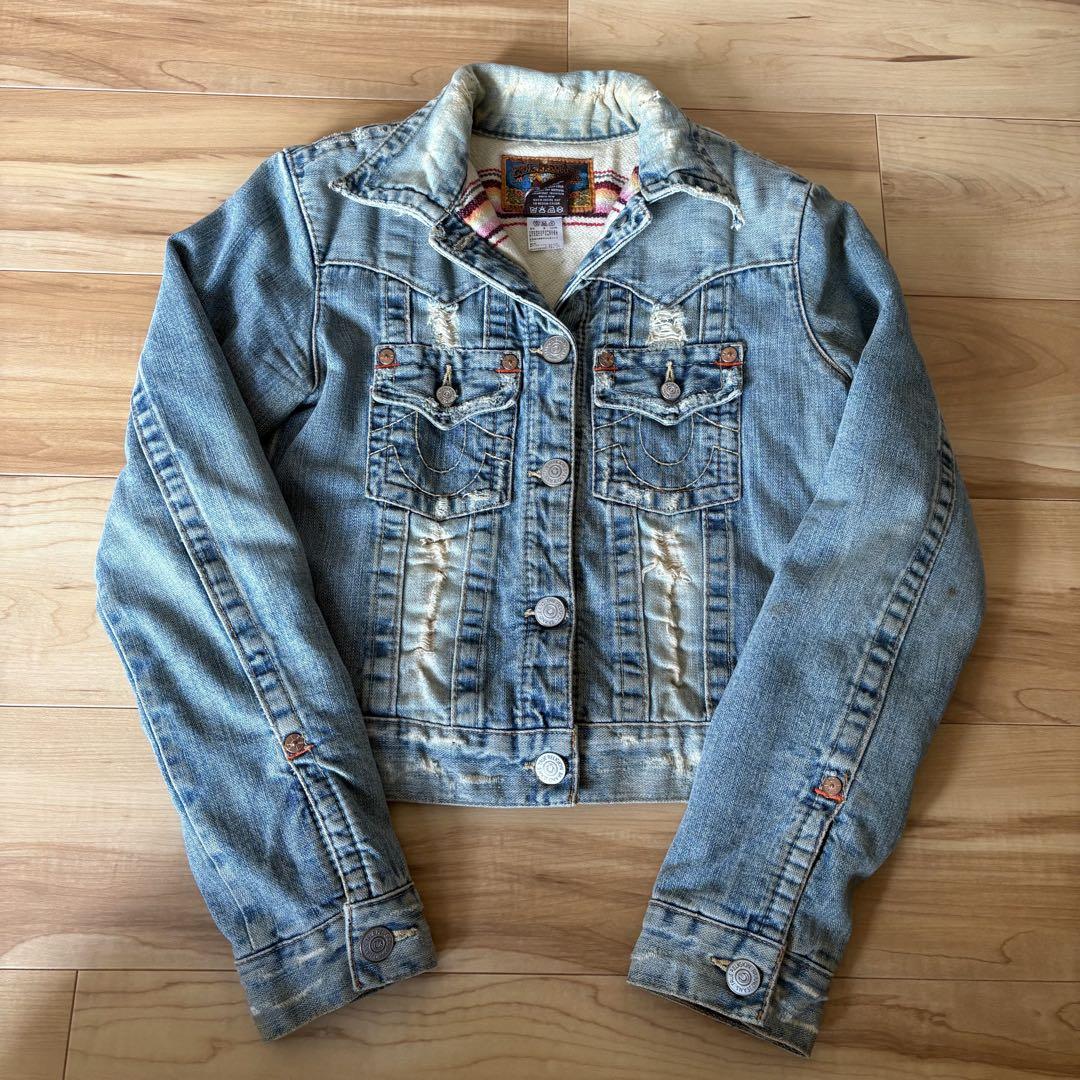 TRUE RELIGION レディース　Gジャン　ブランケット　XS TRUE RELIGION レディース Gジャン ブランケット XS - メルカリ