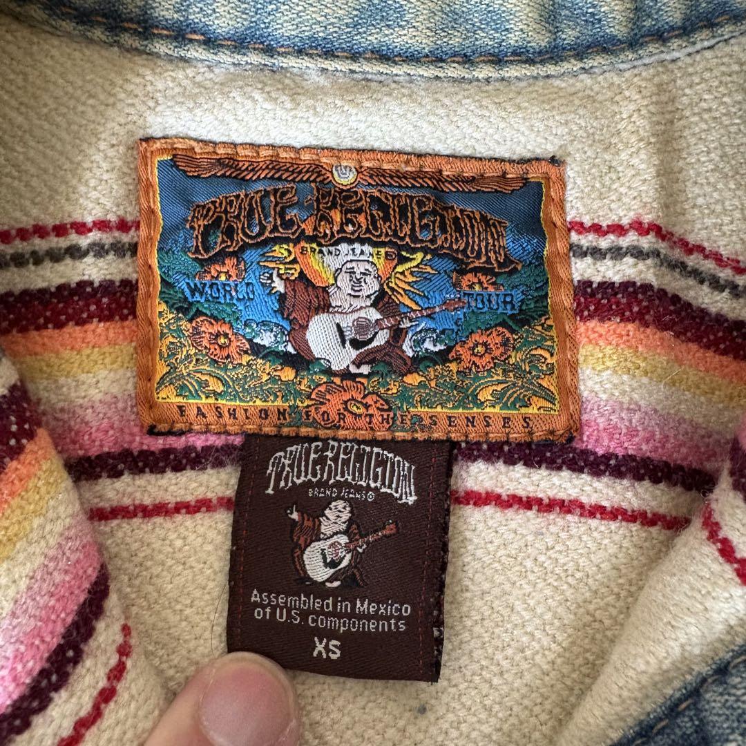 TRUE RELIGION レディース　Gジャン　ブランケット　XS TRUE RELIGION レディース Gジャン ブランケット XS - メルカリ