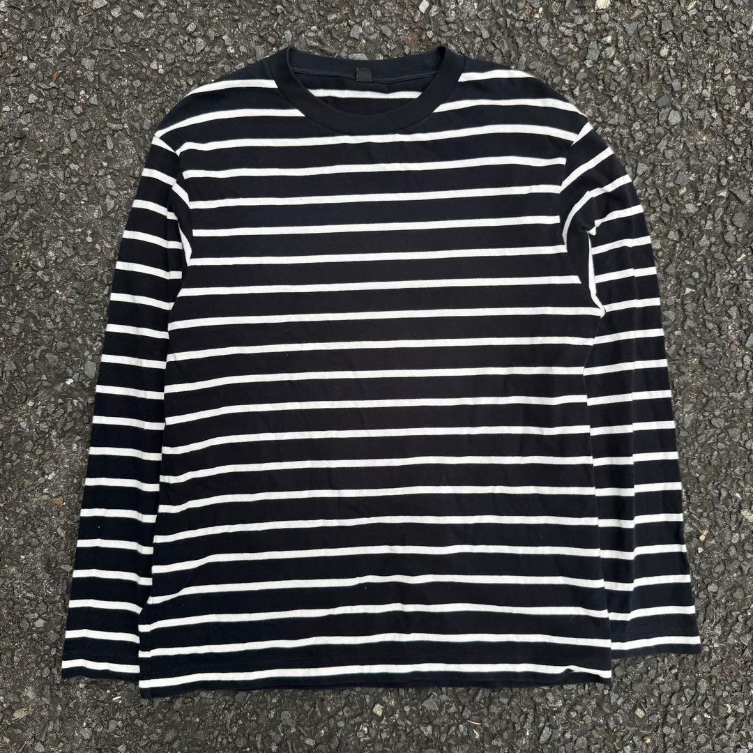00's OLD UNIQLO ボーダーロンt y2k 古着