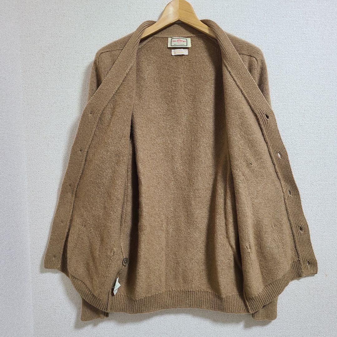 週末限定値下げ 80s Alan Paine CAMEL HAIR カーディガン