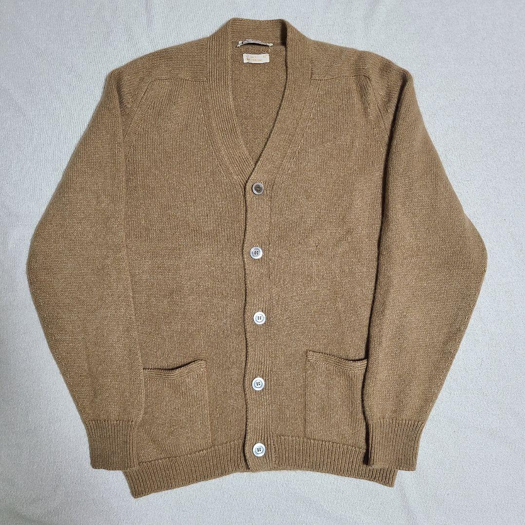 週末限定値下げ 80s Alan Paine CAMEL HAIR カーディガン