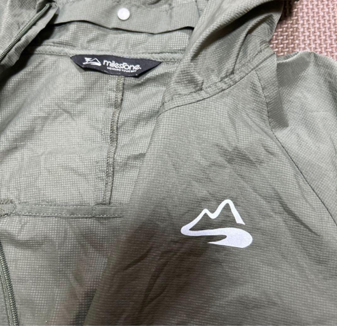 マイルストーン Onion Hoody オニオン フーディー グリーン 日本製 マイルストーン Onion Hoody オニオン フーディー グリーン 日本製