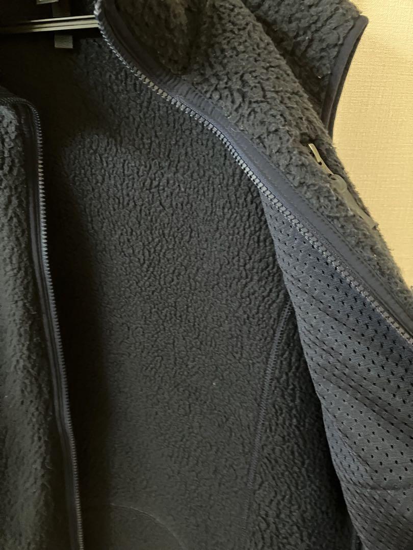 patagonia ネイビー フリースベスト M