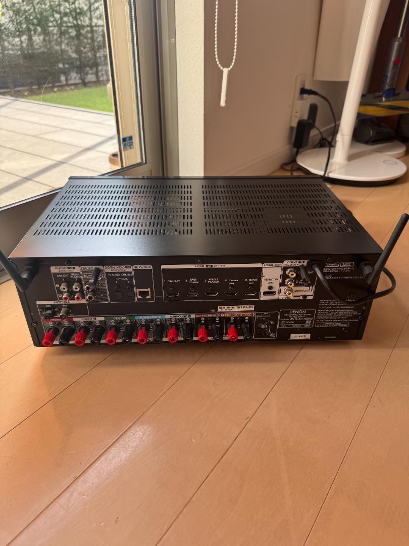 美品,使用わずか DENON AVR-X1100W 7.2ch AVレシーバー
