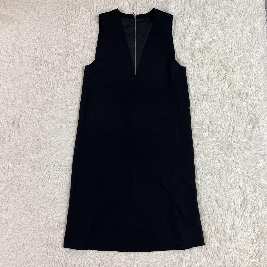 【GEORGES RECH】ノースリーブ ワンピース(38)日本製/ウール/美品