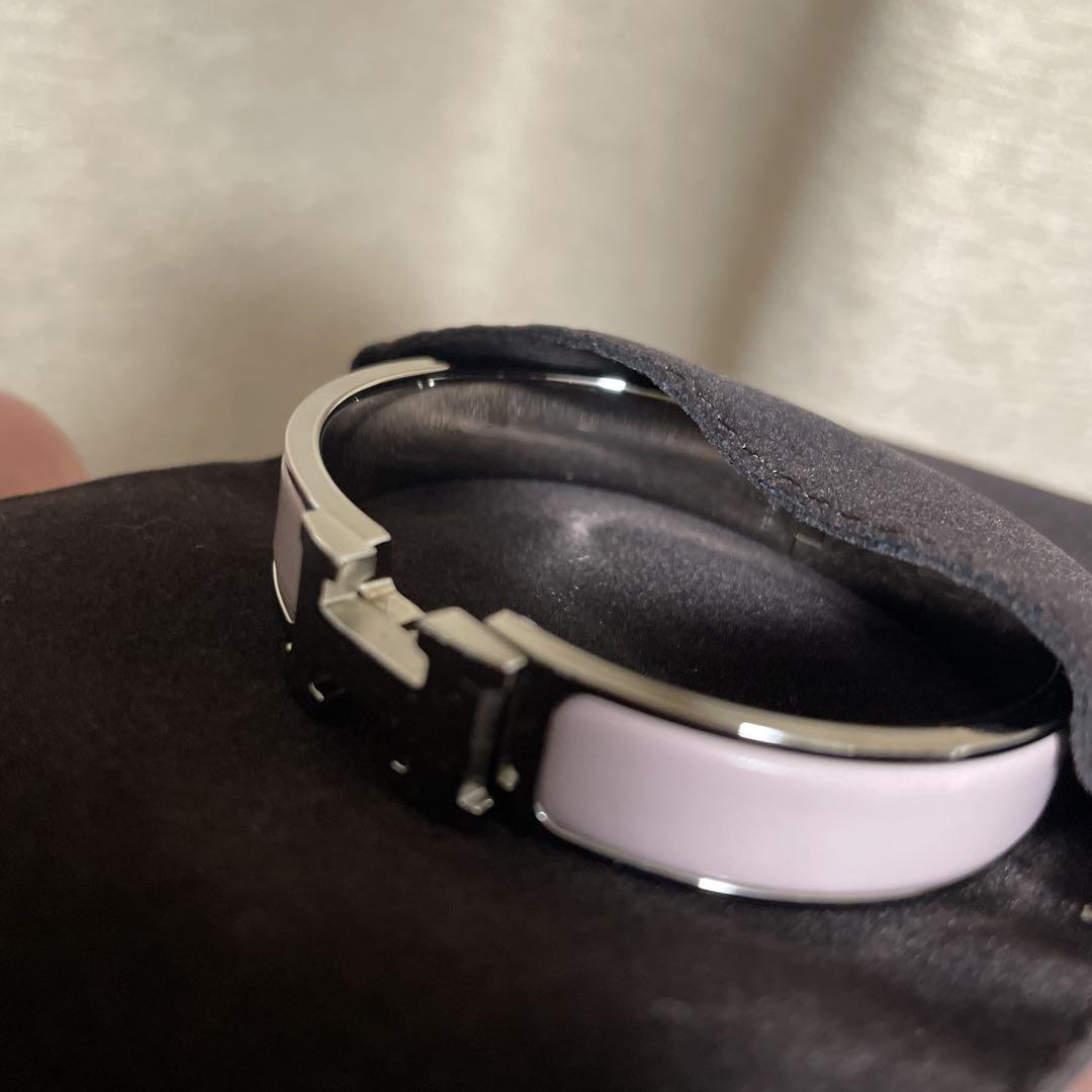 HERMES エルメス　バングル　ピンク 未使用