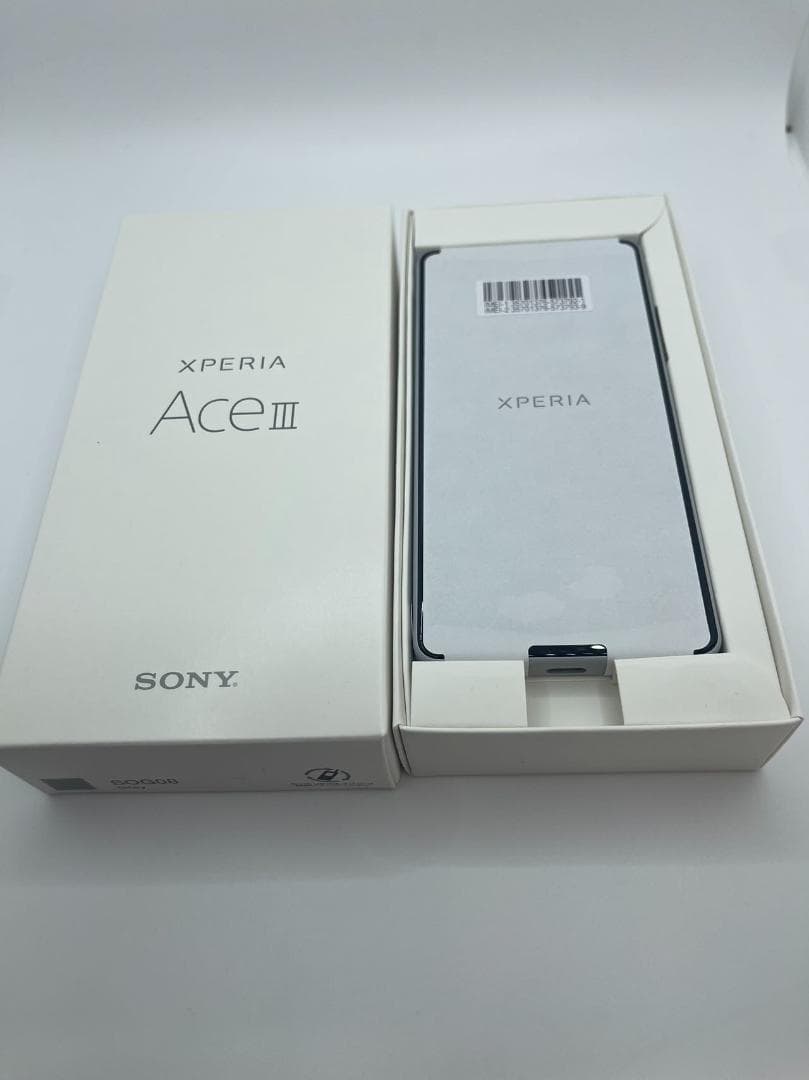 未使用品‼SONYXperia Ace III SOG08  グレーSIMフリー