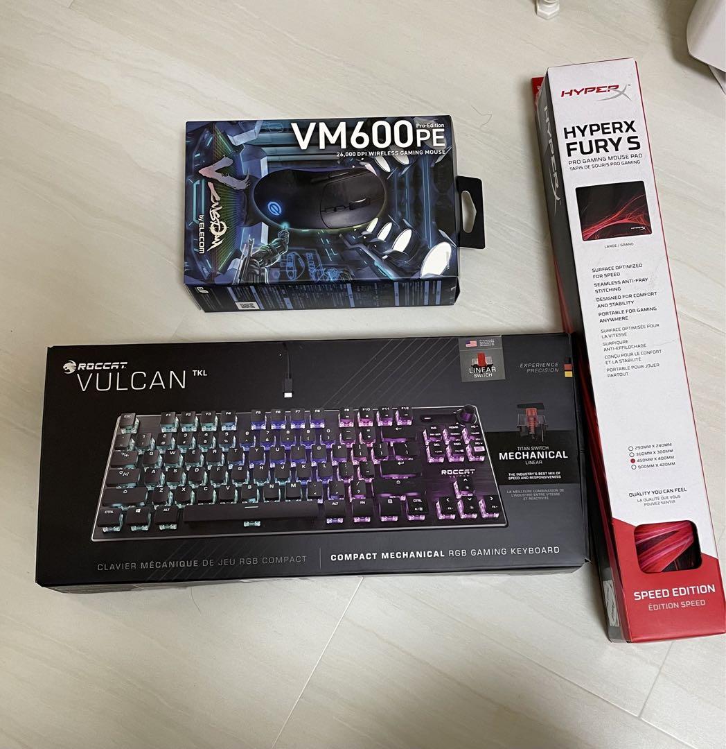 ROCCATVULCANTKL VM600PEマウス hyperxfury s